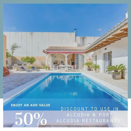 Ca Na Pessina,Con Piscina Privada Villa Sa Pobla Buitenkant foto