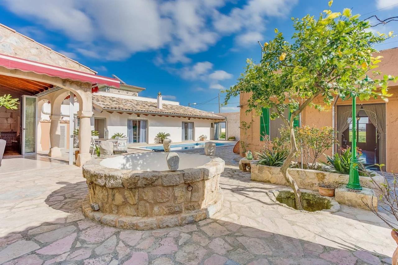 Ca Na Pessina,Con Piscina Privada Villa Sa Pobla Buitenkant foto