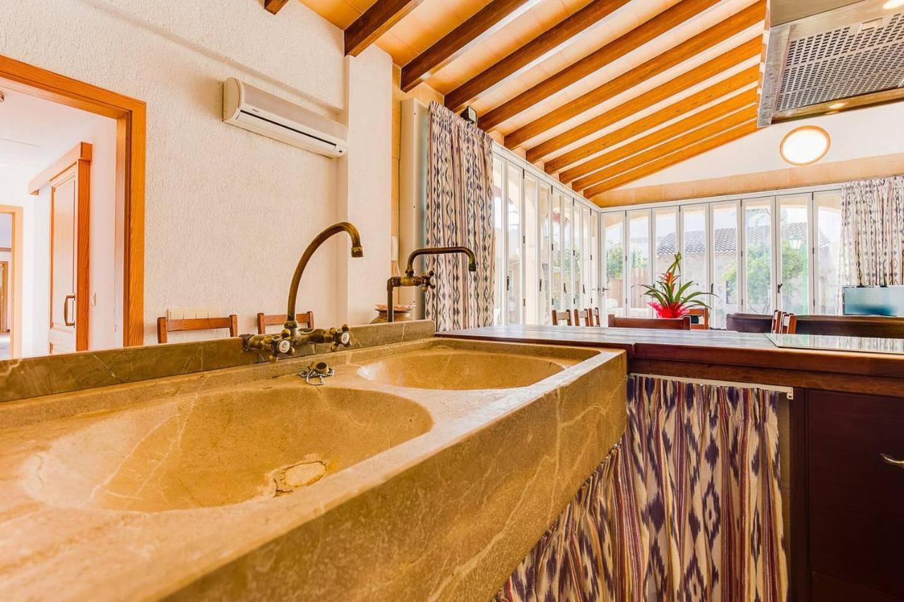 Ca Na Pessina,Con Piscina Privada Villa Sa Pobla Buitenkant foto