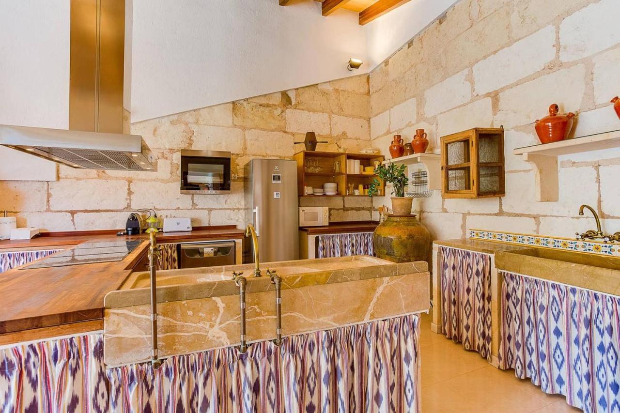 Ca Na Pessina,Con Piscina Privada Villa Sa Pobla Buitenkant foto