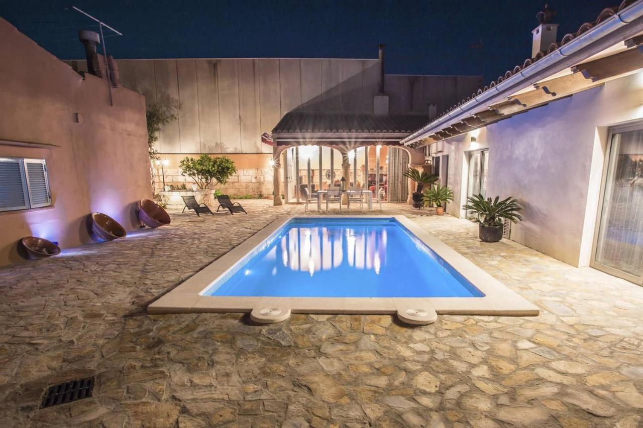 Ca Na Pessina,Con Piscina Privada Villa Sa Pobla Buitenkant foto
