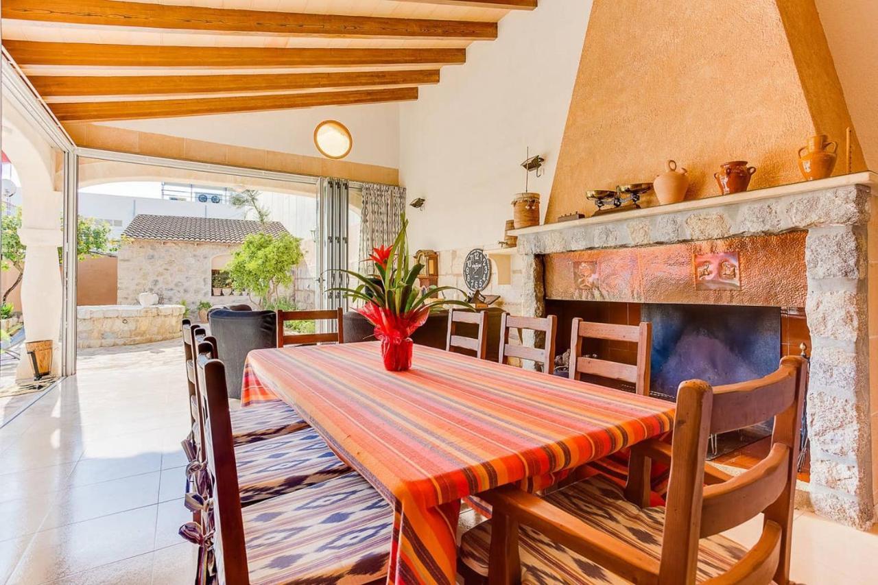 Ca Na Pessina,Con Piscina Privada Villa Sa Pobla Buitenkant foto
